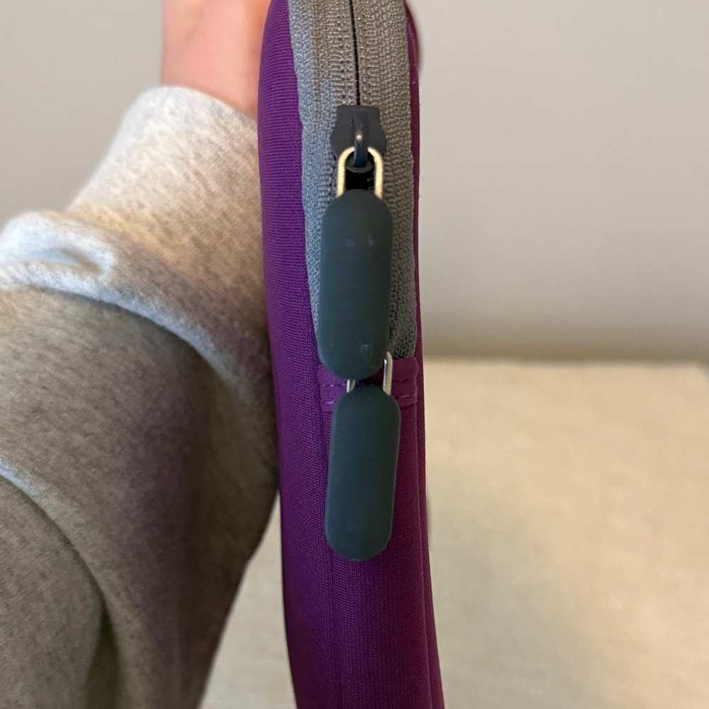 Purple Laptop Bag Unisex - Picture 7 of 8